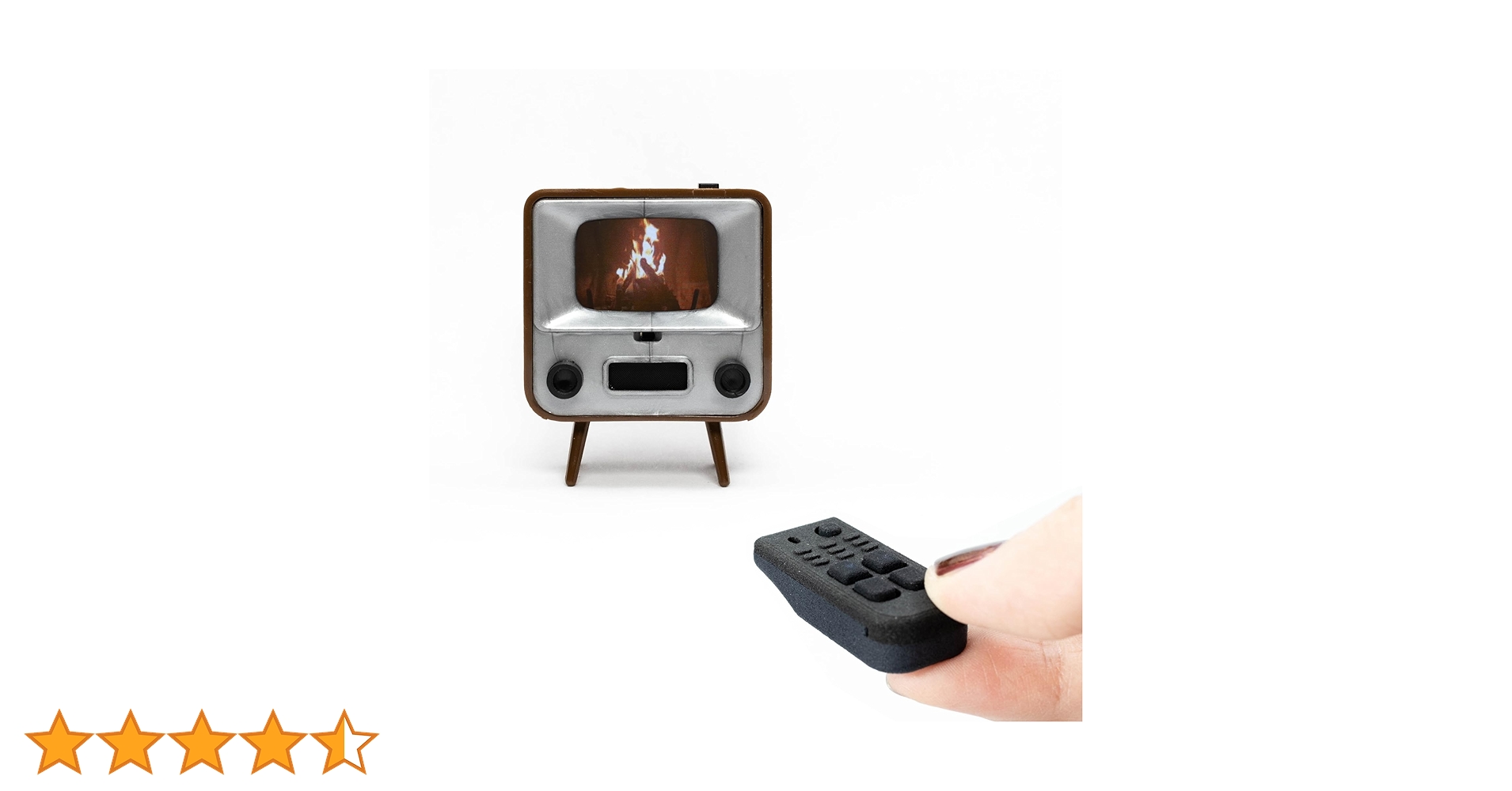 TinyTV 2 ブラウン ミニチュアテレビ リモコン付き 新品・箱難あり Amazon | TinyCircuits TinyTV 2 (ブラウン) | ポータブルテレビ